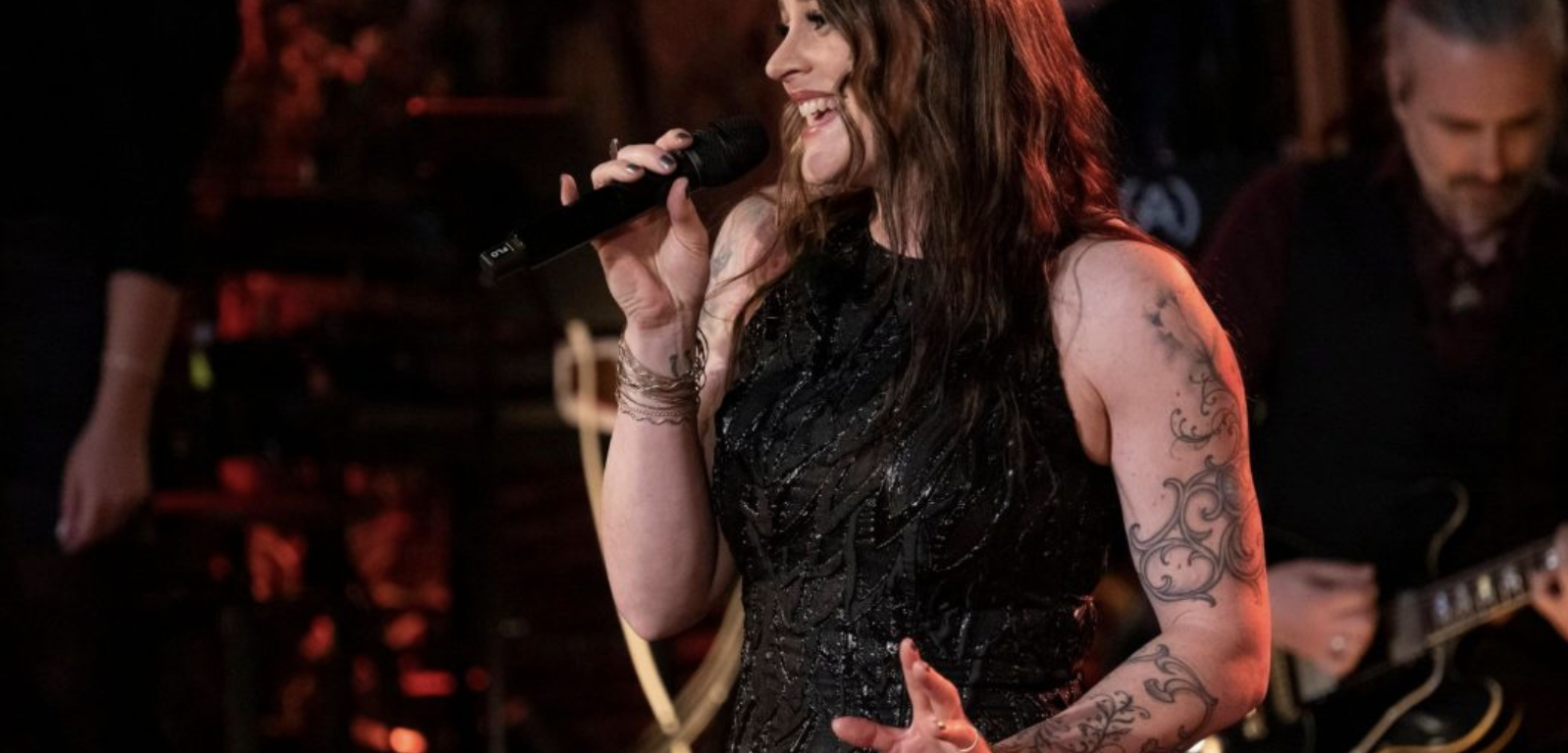 Floor Jansen am 11. May 2023 @ SiMM City. Floor Jansen am 11. May 2023 @ SiMM City.