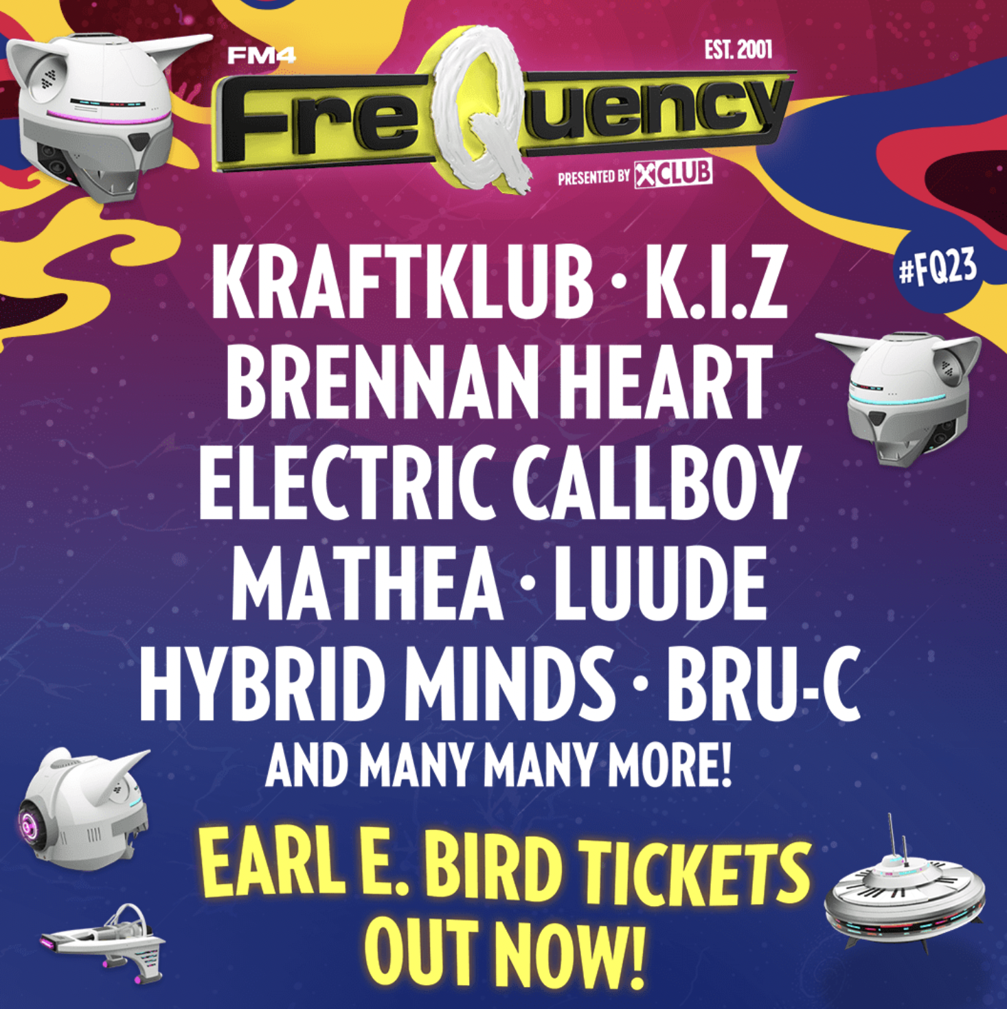 FM4 Frequency Festival 2023 am 17. August 2023 @ Green Park. FM4 Frequency Festival 2023 am 17. August 2023 @ Green Park.