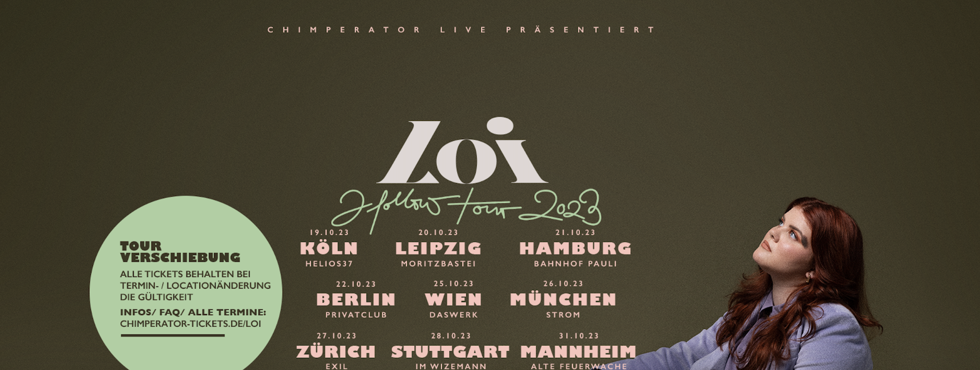 LOI am 25. October 2023 @ Das Werk. LOI am 25. October 2023 @ Das Werk.