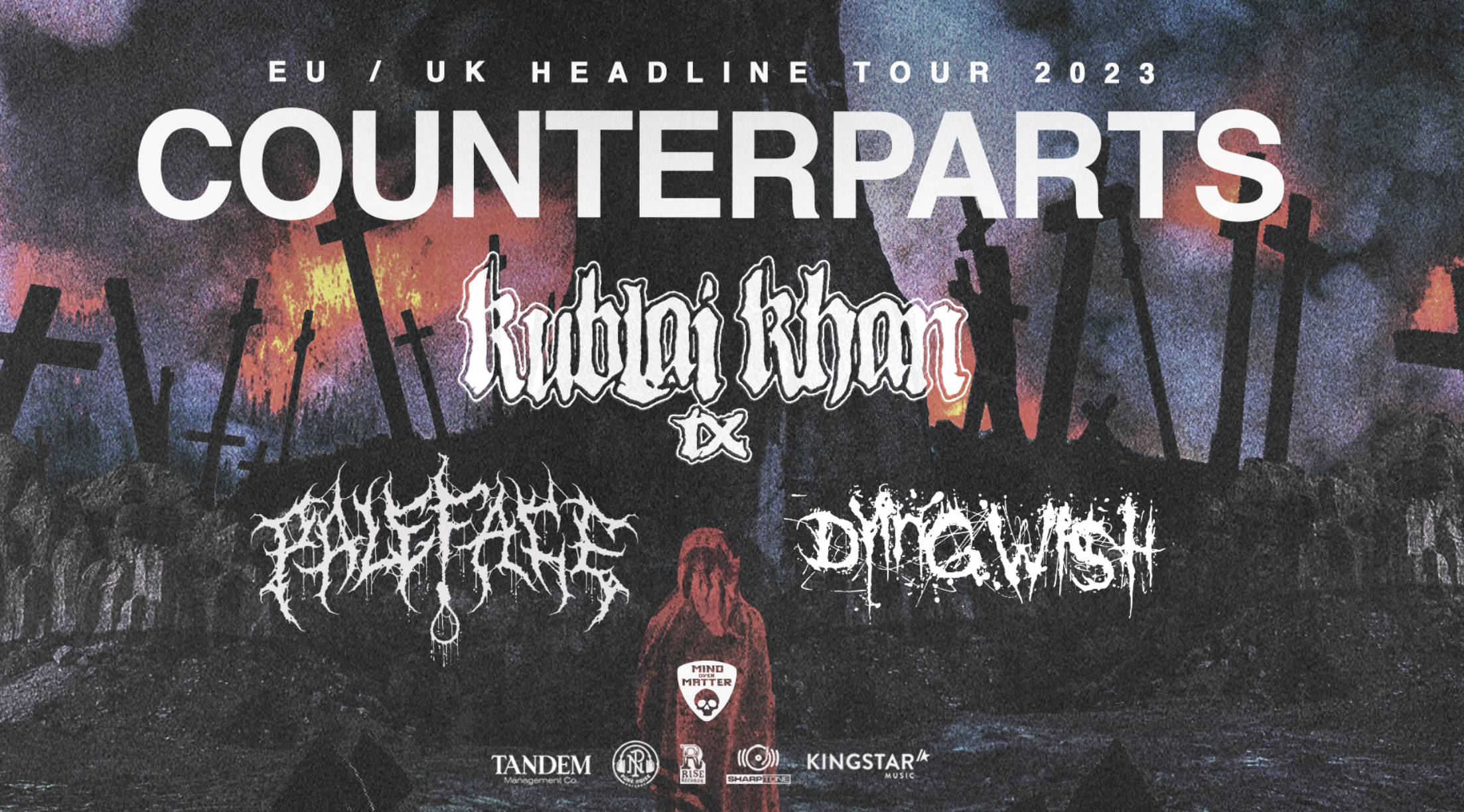 COUNTERPARTS am 21. April 2023 @ Szene Wien. COUNTERPARTS am 21. April 2023 @ Szene Wien.