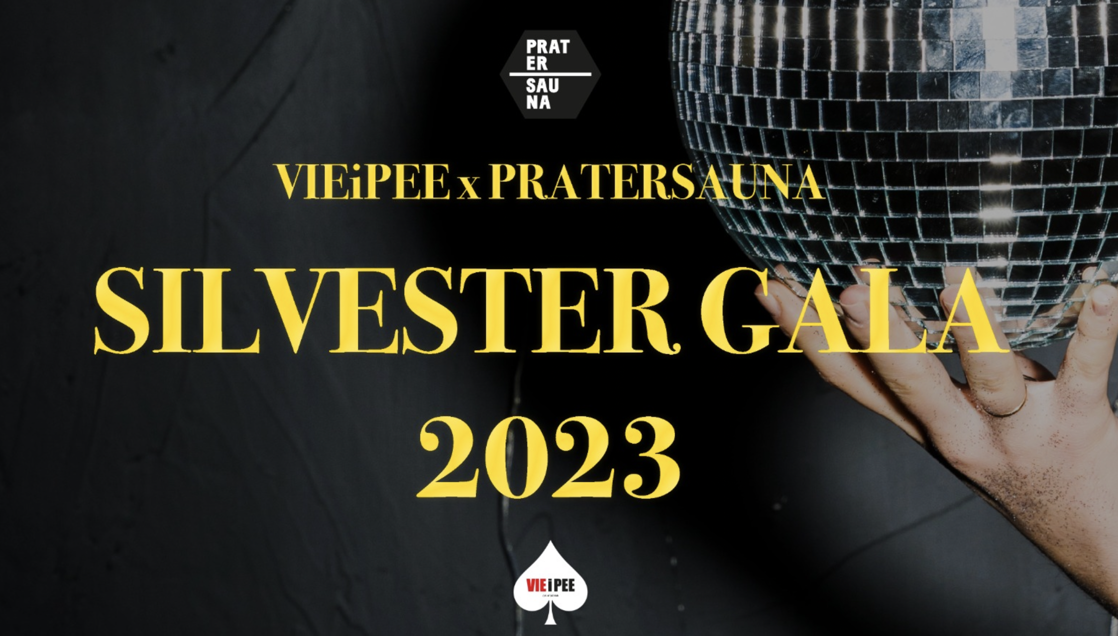 Silvestergala 2022/23 Pratersauna x VIEiPEE am 31. December 2022 @ . Silvestergala 2022/23 Pratersauna x VIEiPEE am 31. December 2022 @ .