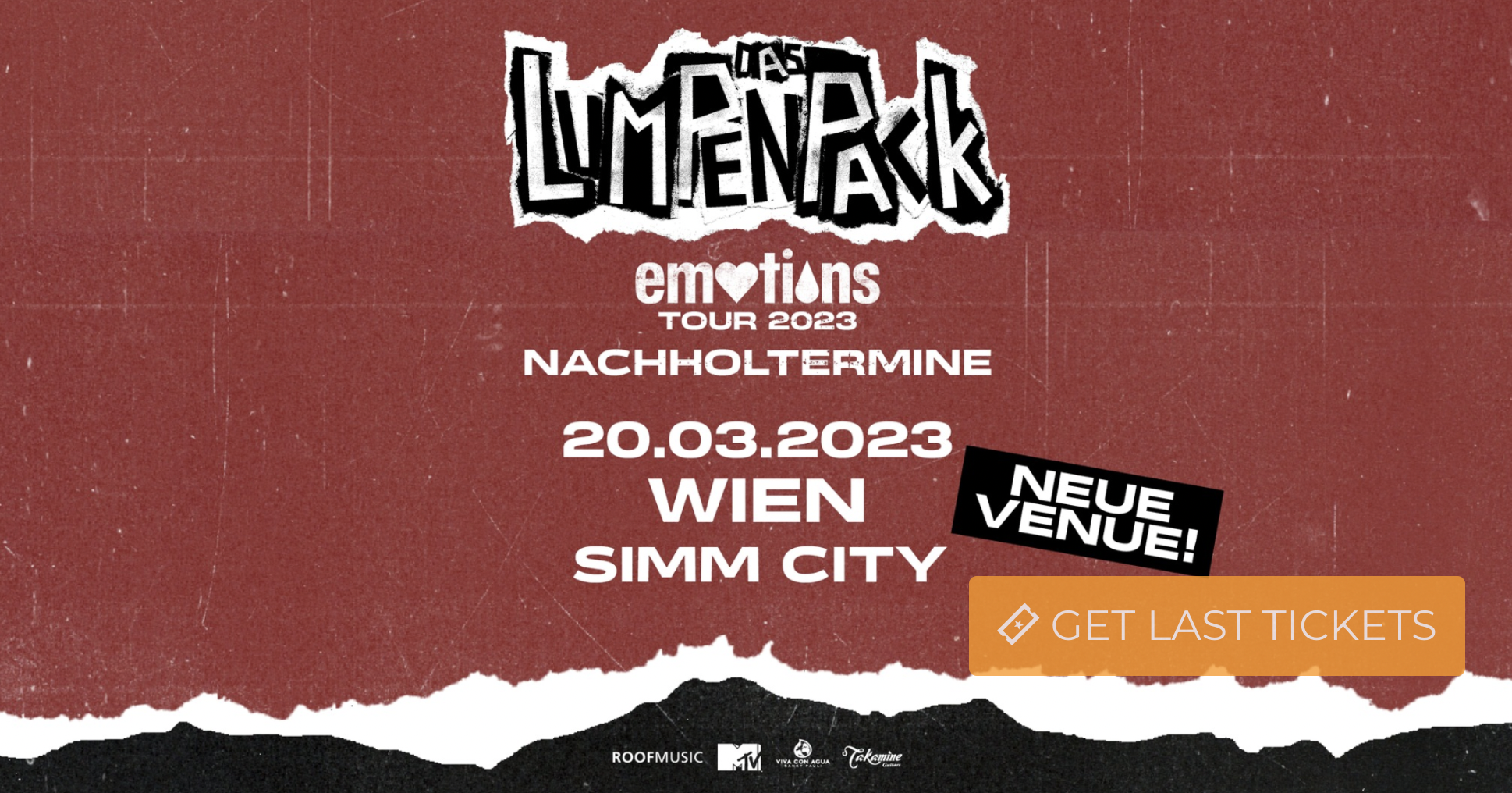 DAS LUMPENPACK am 20. March 2023 @ Simm City.