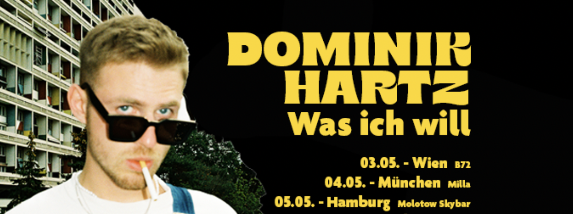 DOMINIK HARTZ am 3. May 2023 @ B72.