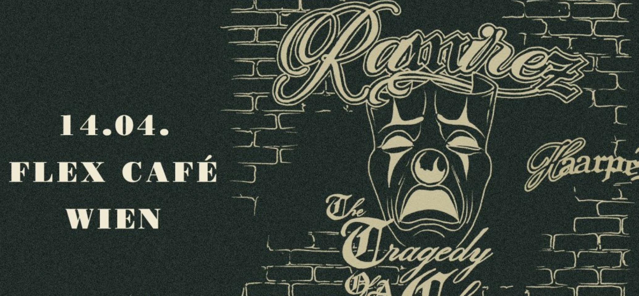 Ramirez am 14. April 2023 @ Flex - Café. Ramirez am 14. April 2023 @ Flex - Café.