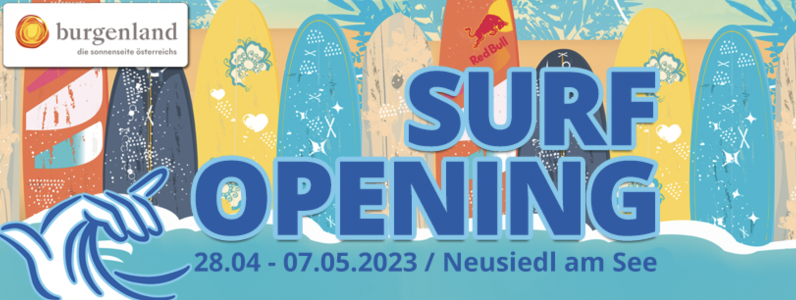 Surf Opening 2023 am 28. April 2023 @ Neusiedl am See.