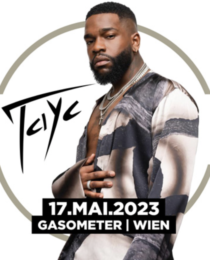 Tayc am 17. May 2023 @ Raiffeisen Halle (früher: Planet.tt Gasometer).