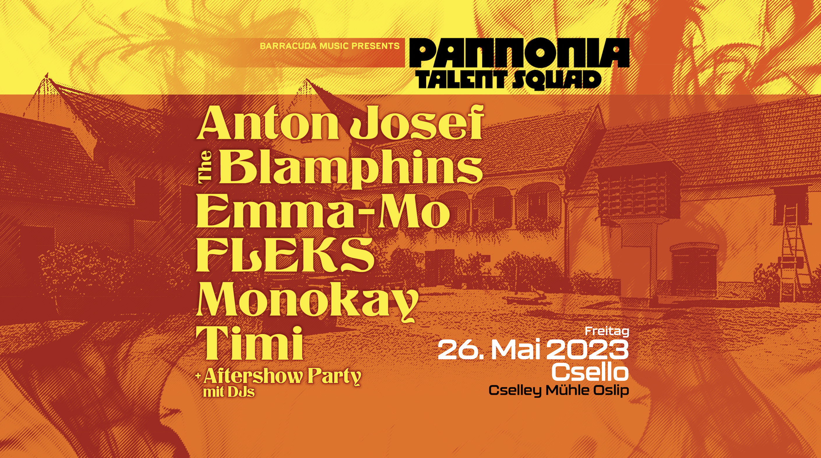 PANNONIA TALENT SQUAD am 26. May 2023 @ Cselley Mühle.