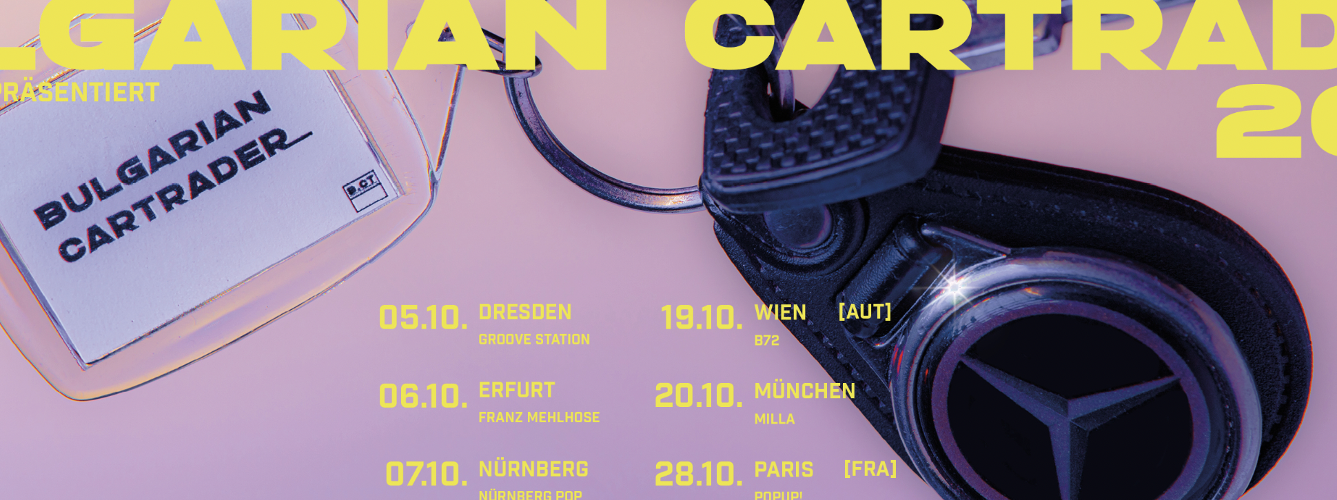 BULGARIAN CARTRADER am 19. October 2023 @ B72. BULGARIAN CARTRADER am 19. October 2023 @ B72.