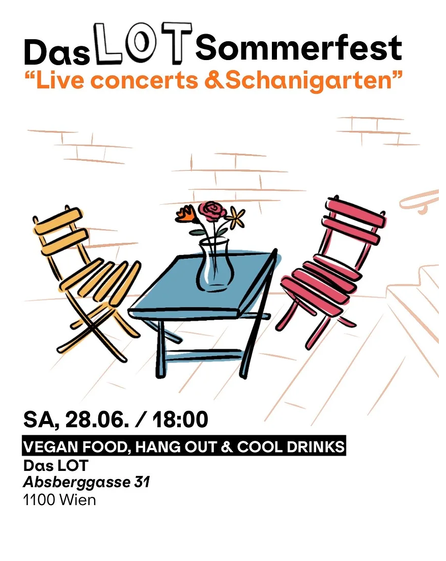 Das LOT SOMMERFEST am 28. June 2025 @ Das LOT. Das LOT SOMMERFEST am 28. June 2025 @ Das LOT.