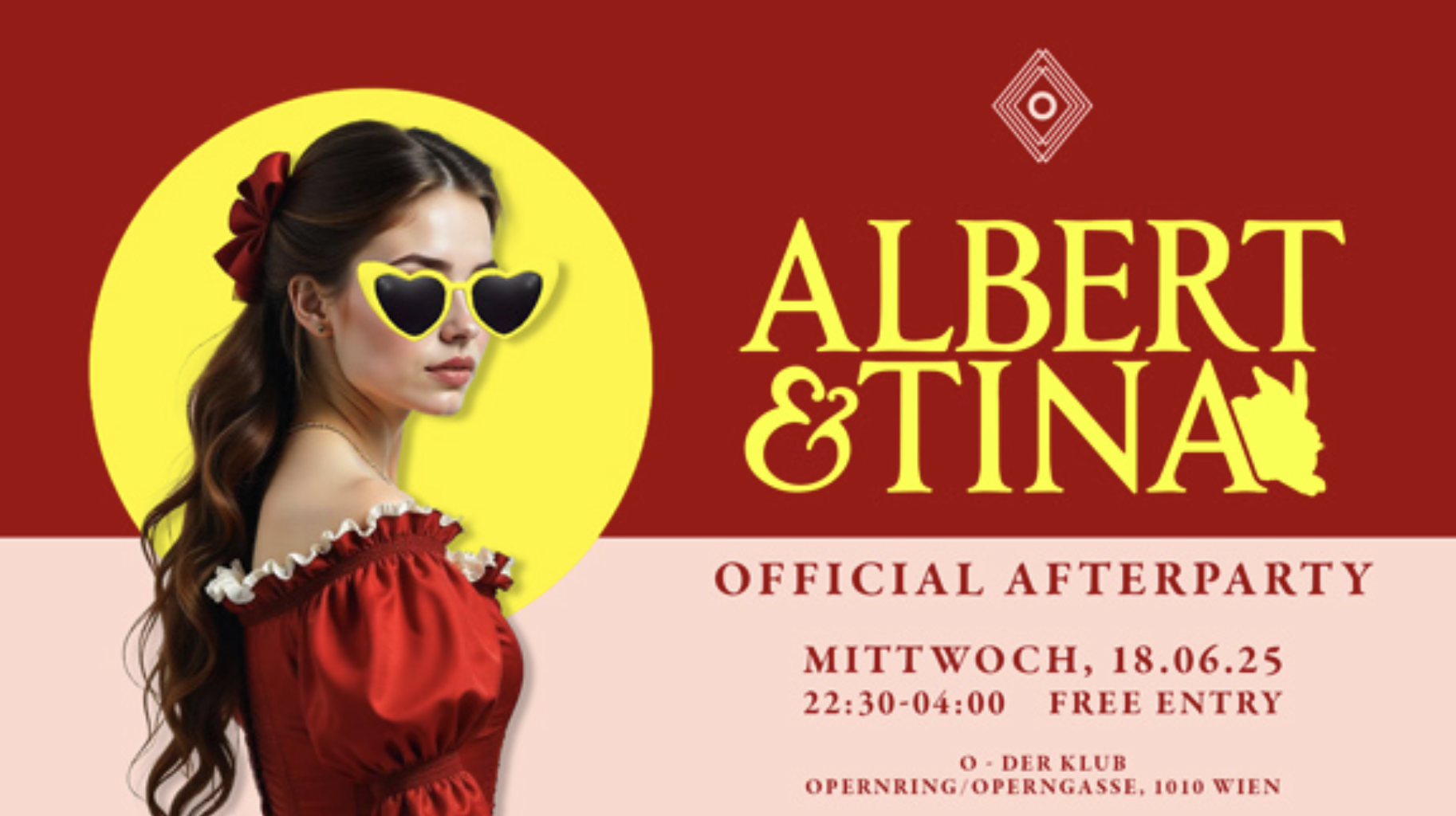Albert&Tina Afterparty am 18. June 2025 @ O - Der Klub. Albert&Tina Afterparty am 18. June 2025 @ O - Der Klub.