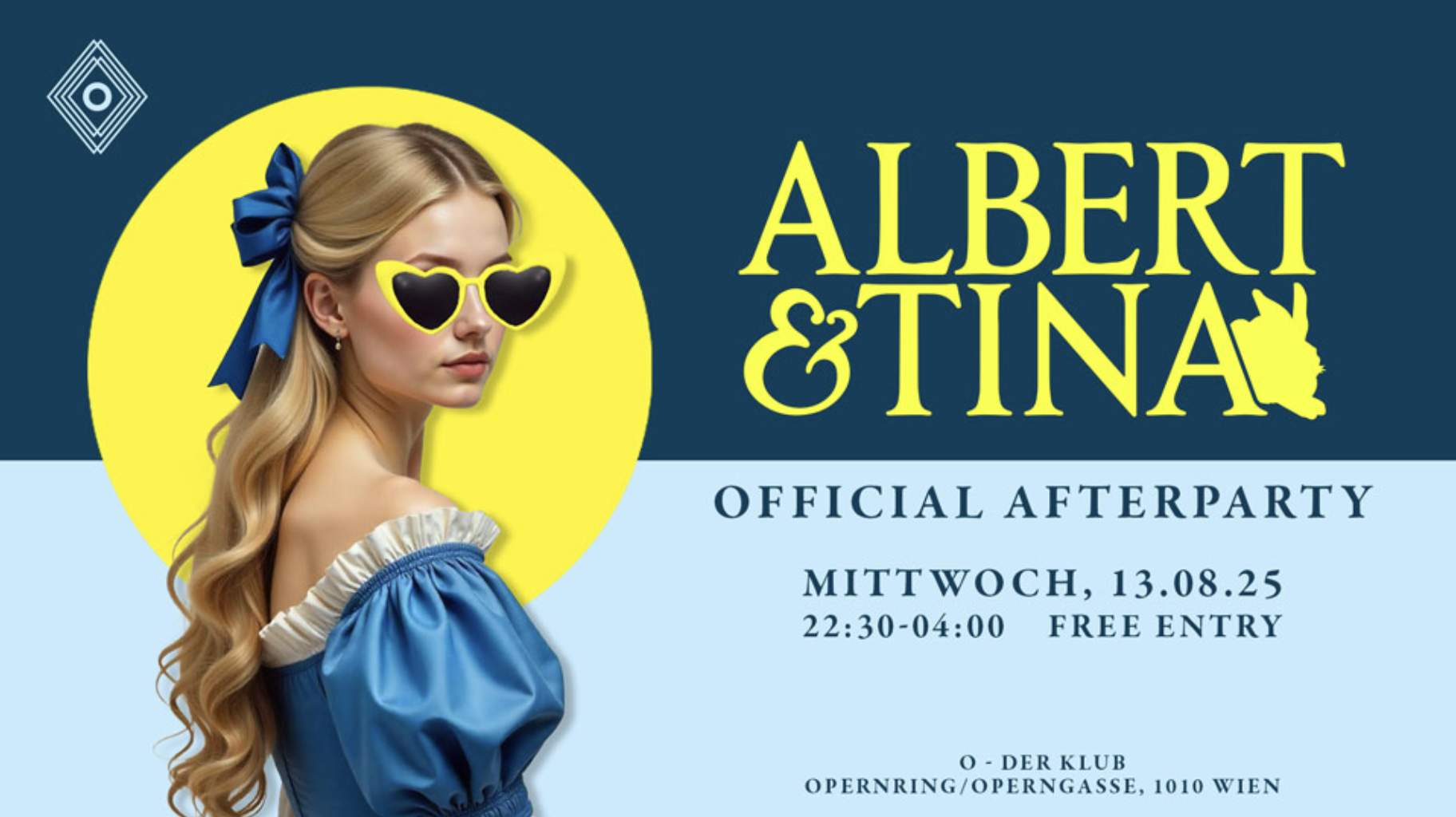 Albert & Tina Afterparty am 13. August 2025 @ O - Der Klub. Albert & Tina Afterparty am 13. August 2025 @ O - Der Klub.