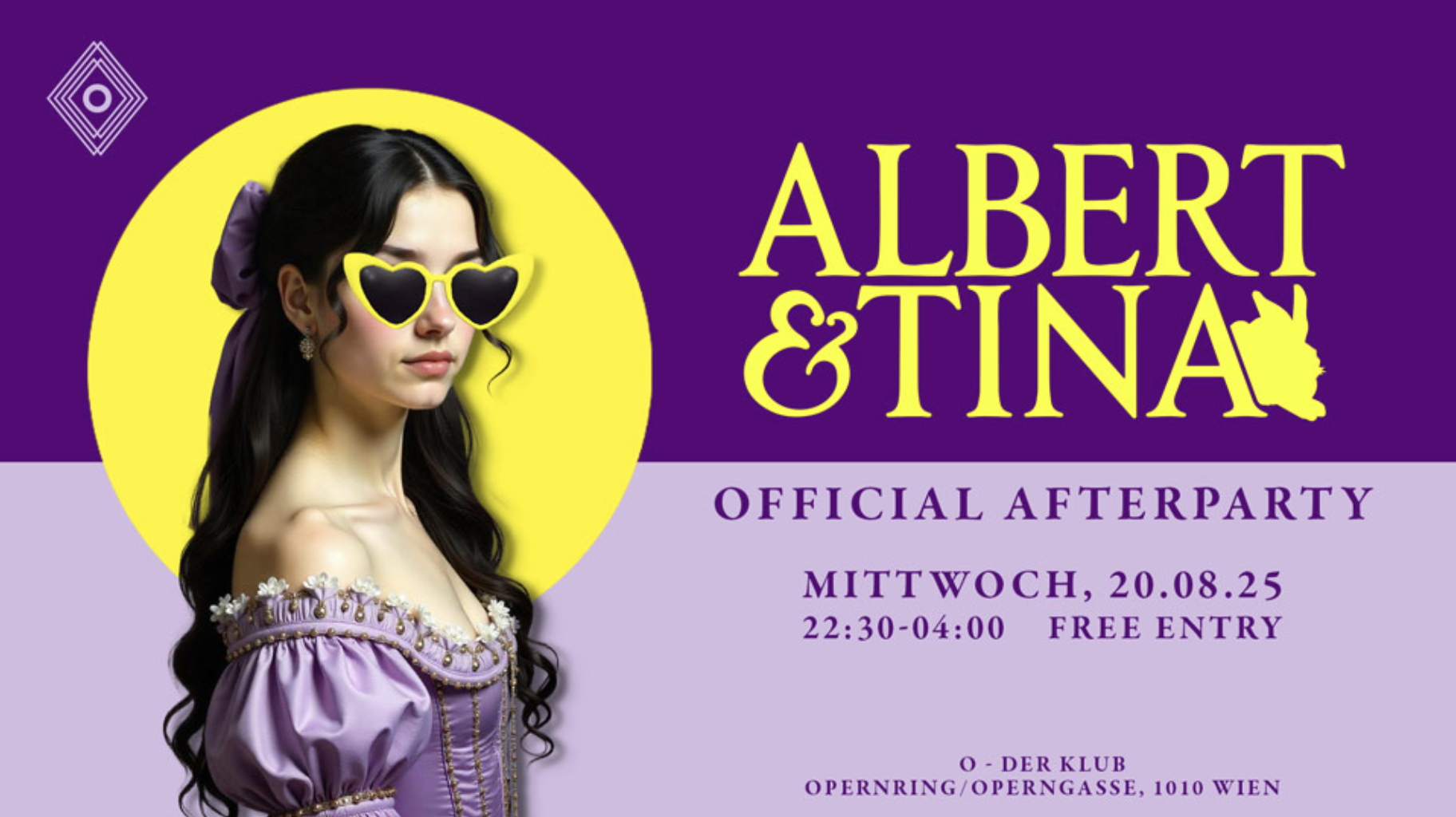 Albert & Tina Afterparty am 20. August 2025 @ O - Der Klub.