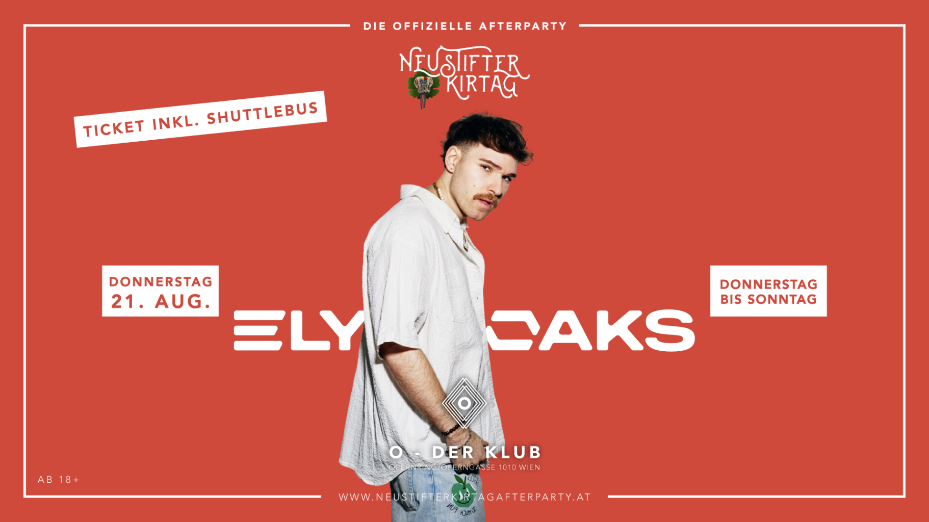 Neustifter Kirtag am 21. August 2025 @ O - Der Klub.