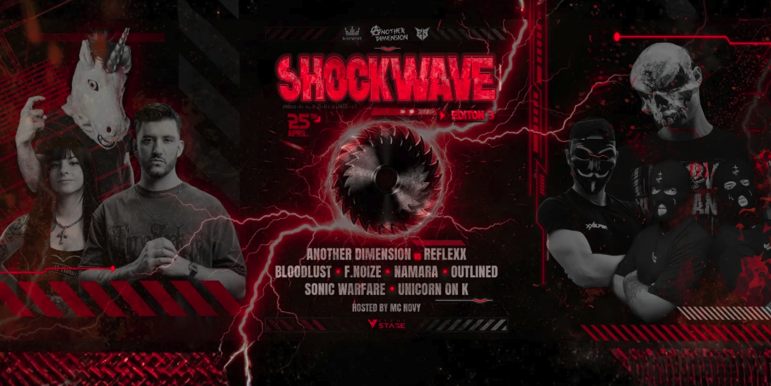 SHOCKWAVE - EDITION 003 am 25. April 2026 @ Eventstage Klagenfurt.