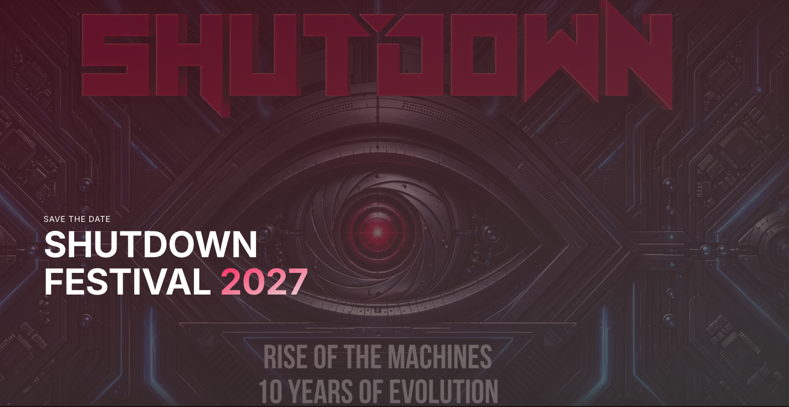 Shutdown Festival 2027 am 7. August 2027 @ AKW Zwentendorf.