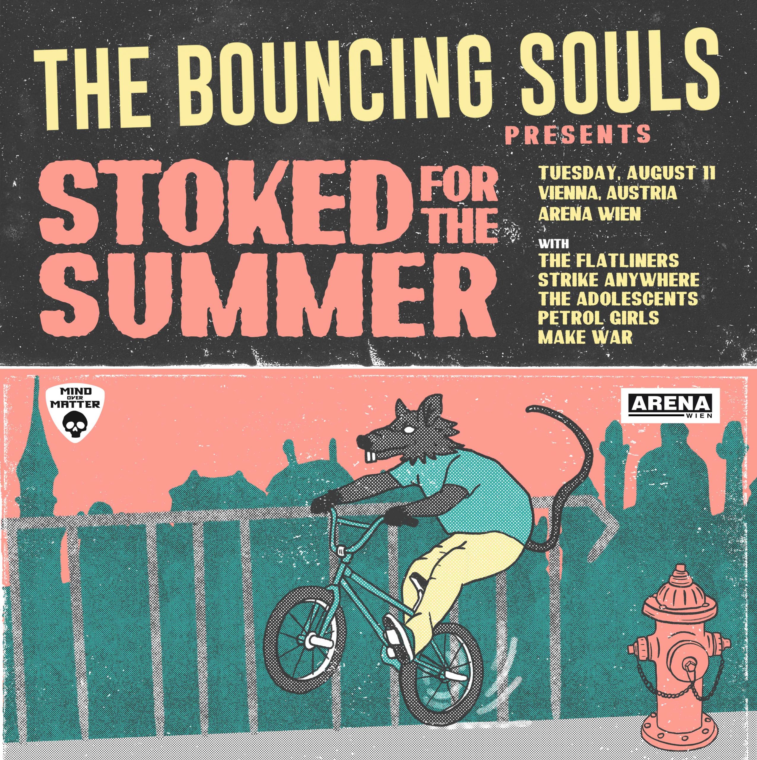 The Bouncing Souls am 11. August 2020 @ Arena Wien.