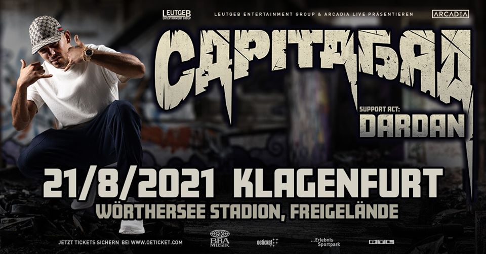 Capital Bra am 9. January 2021 @ Wörthersee-Stadion Freigelände.