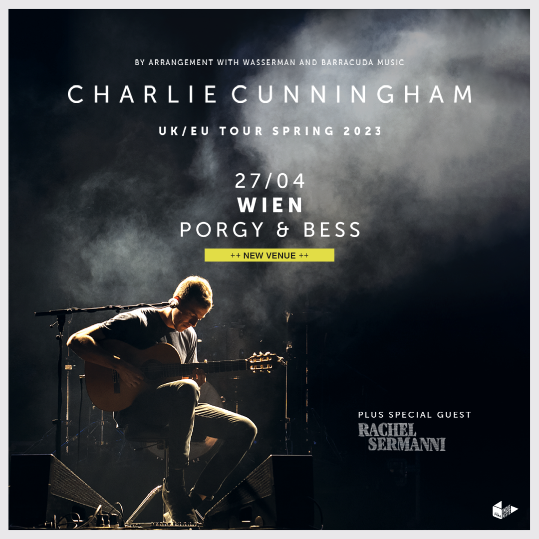 Charlie Cunningham am 27. April 2023 @ Porgy & Bess.