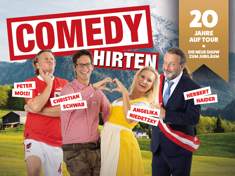 Comedy Hirten - Immer wieder Österreich am 14. March 2025 @ .