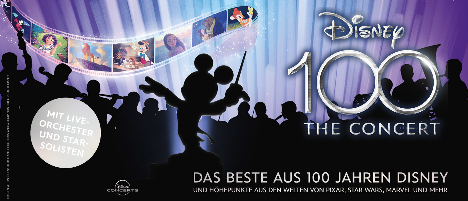 Disney100: The Concert am 23. April 2023 @ Wiener Stadthalle - Halle D. Disney100: The Concert am 23. April 2023 @ Wiener Stadthalle - Halle D.