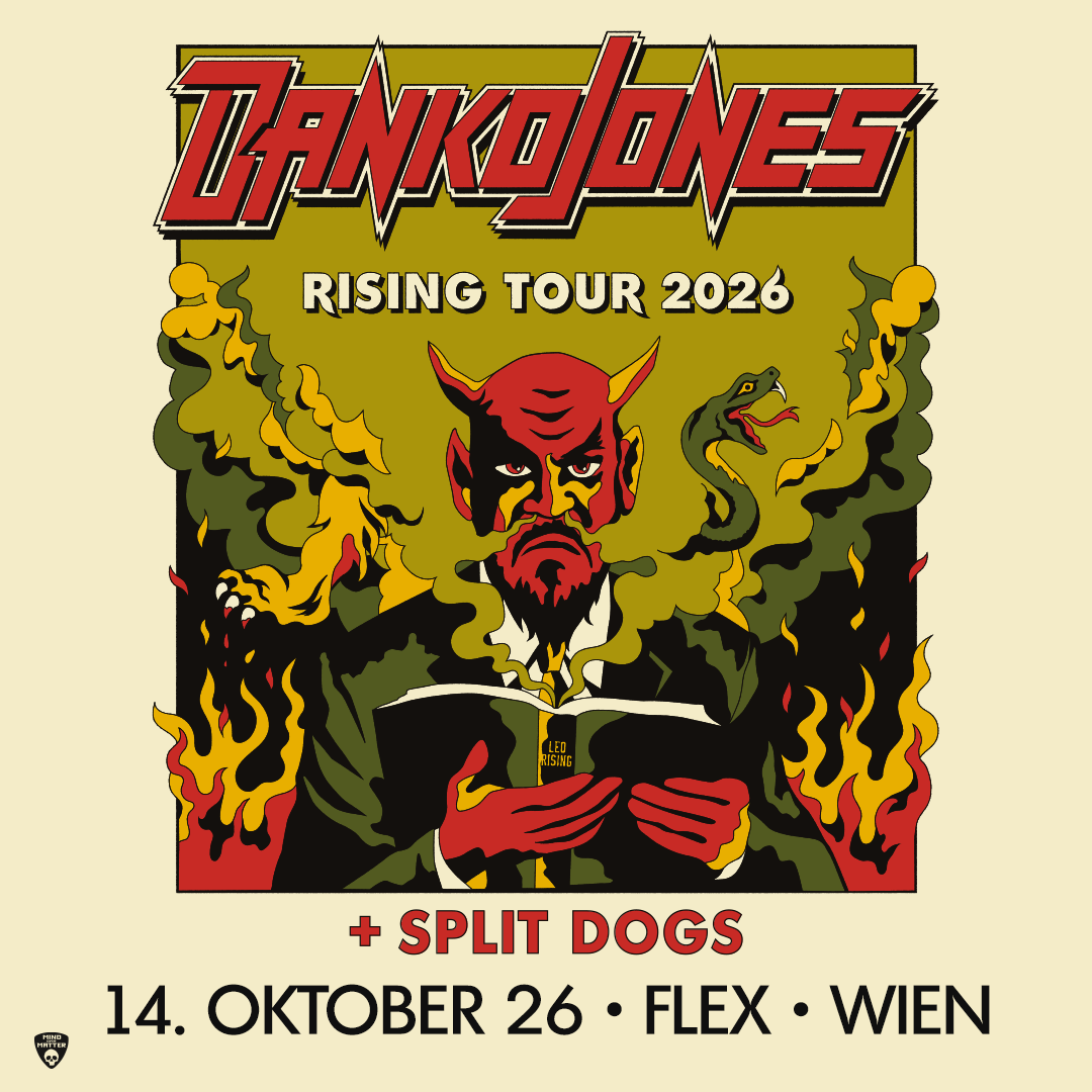 Danko Jones am 14. October 2026 @ Flex.