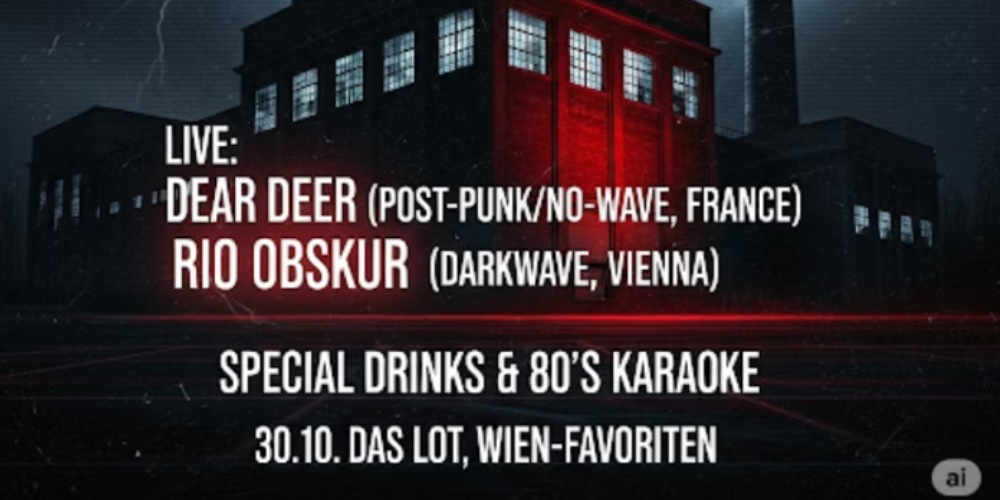 Dear Deer / Rio Obskur am 30. October 2025 @ Das LOT. Dear Deer / Rio Obskur am 30. October 2025 @ Das LOT.