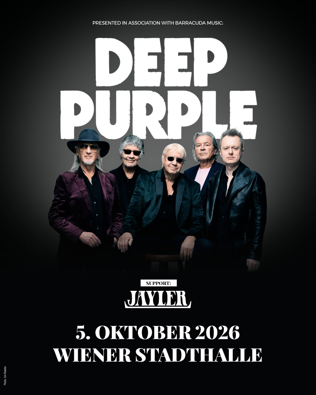 Deep Purple am 5. October 2026 @ Wiener Stadthalle.