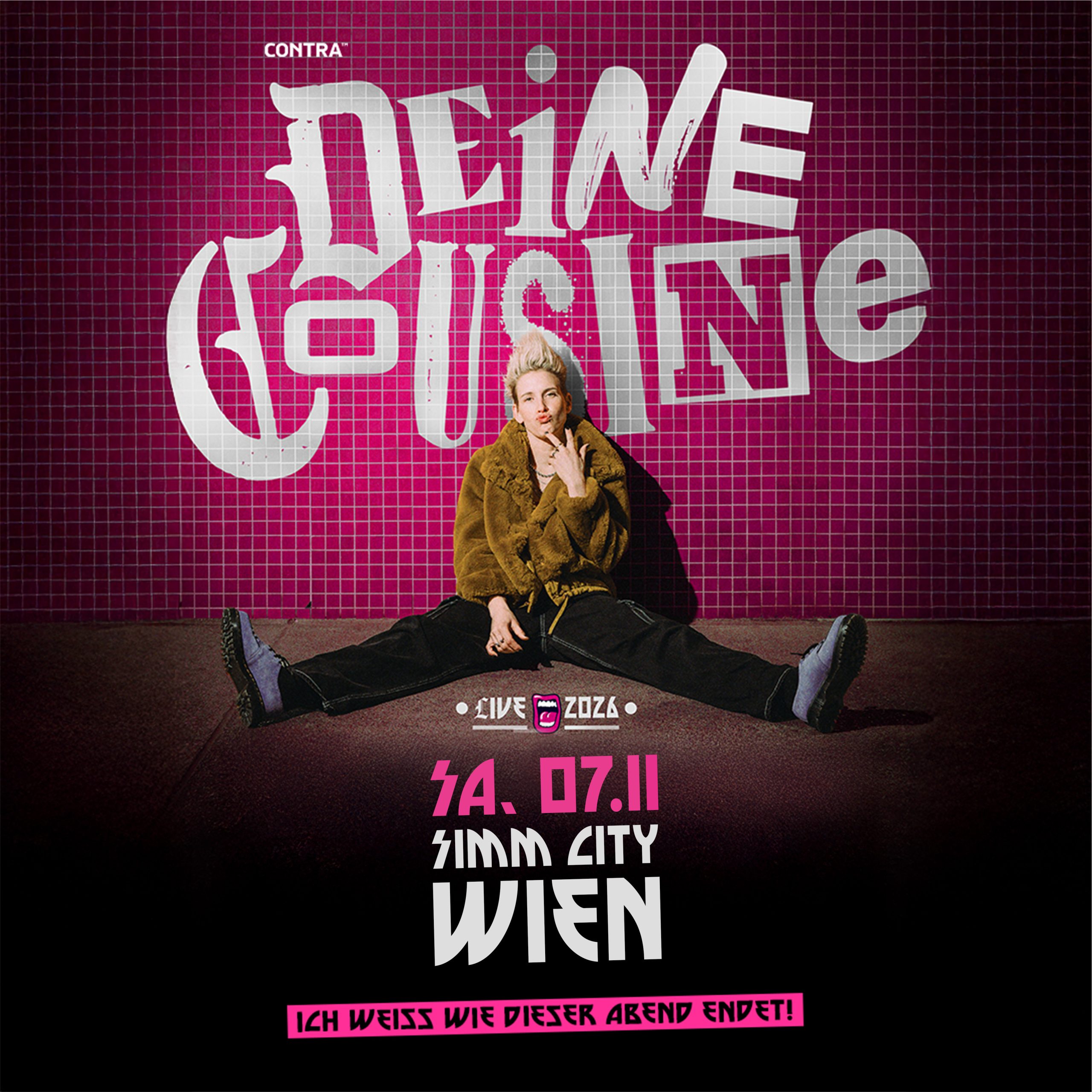 Deine Cousine am 7. November 2026 @ SiMM City.