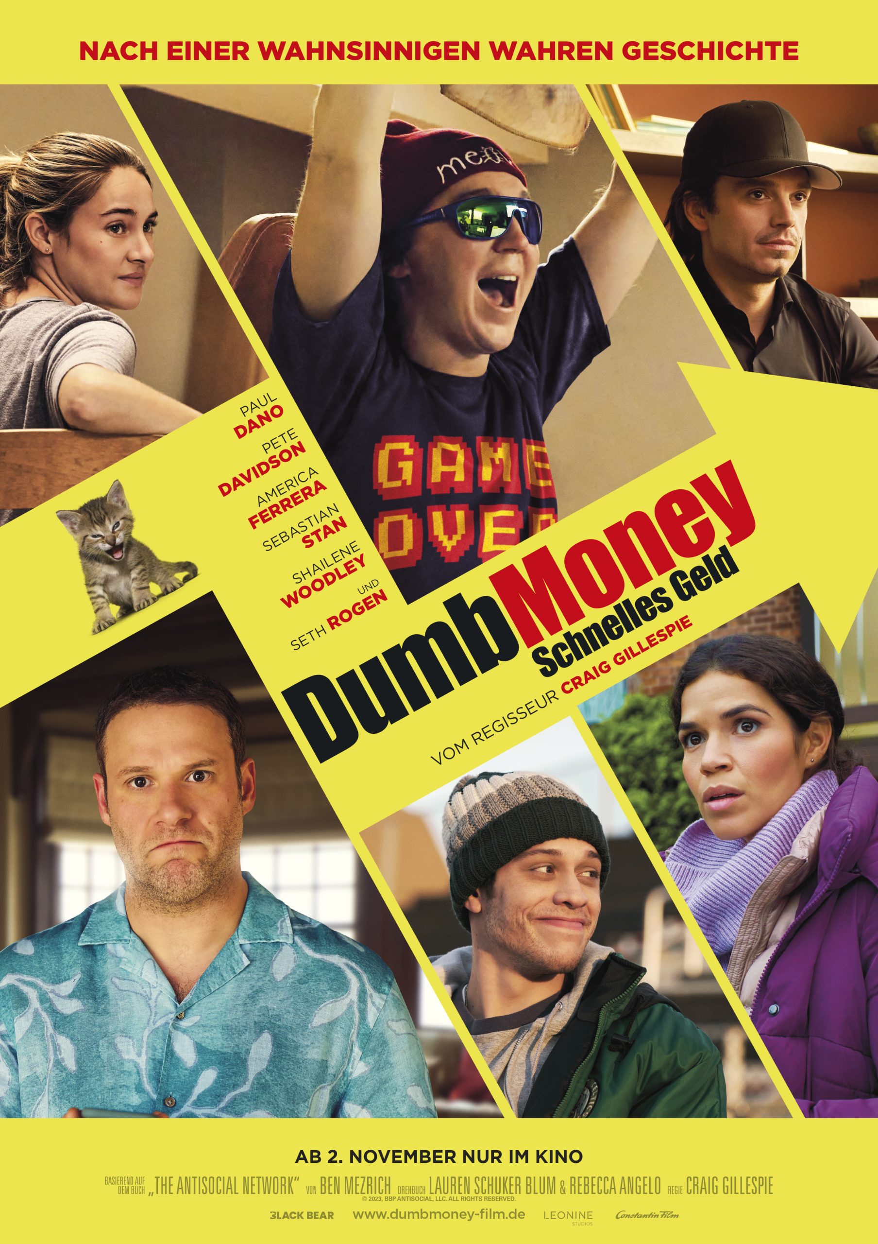 Volume & educom Filmpremiere: DUMB MONEY - SCHNELLES GELD am 30. October 2023 @ Apollo - Das Kino.