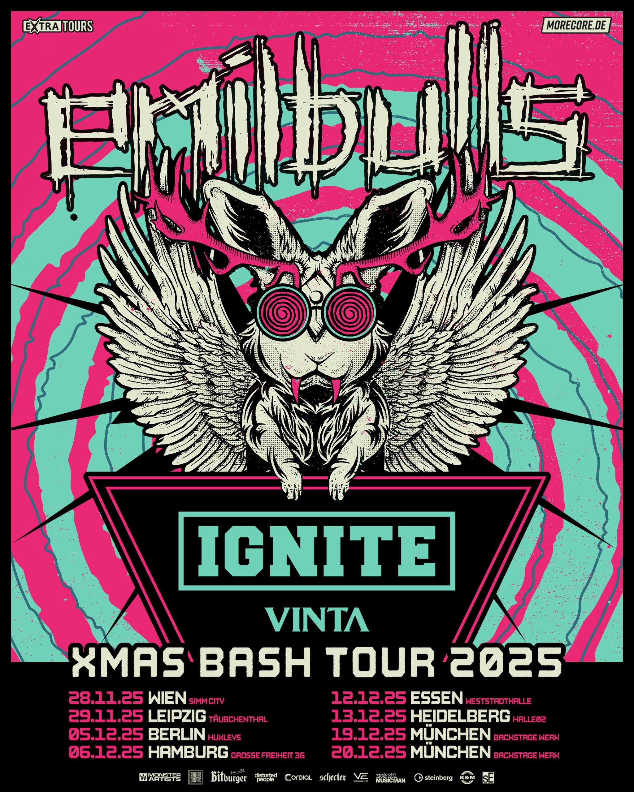 Emil Bulls am 28. November 2025 @ SiMM City. Emil Bulls am 28. November 2025 @ SiMM City.