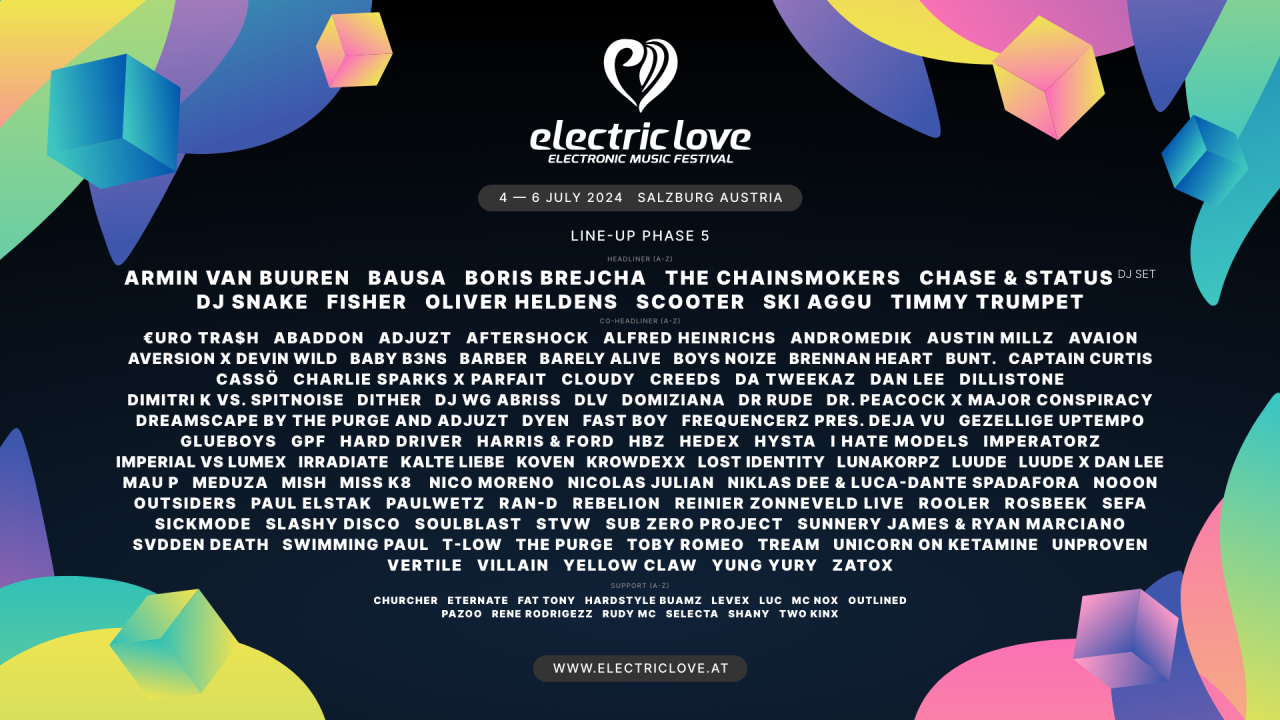 Electric Love Festival 2024 Salzburgring, Plainfeld · 04.07.2024