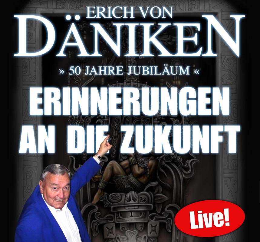 ERICH von DÄNIKEN am 3. March 2020 @ Simm City.