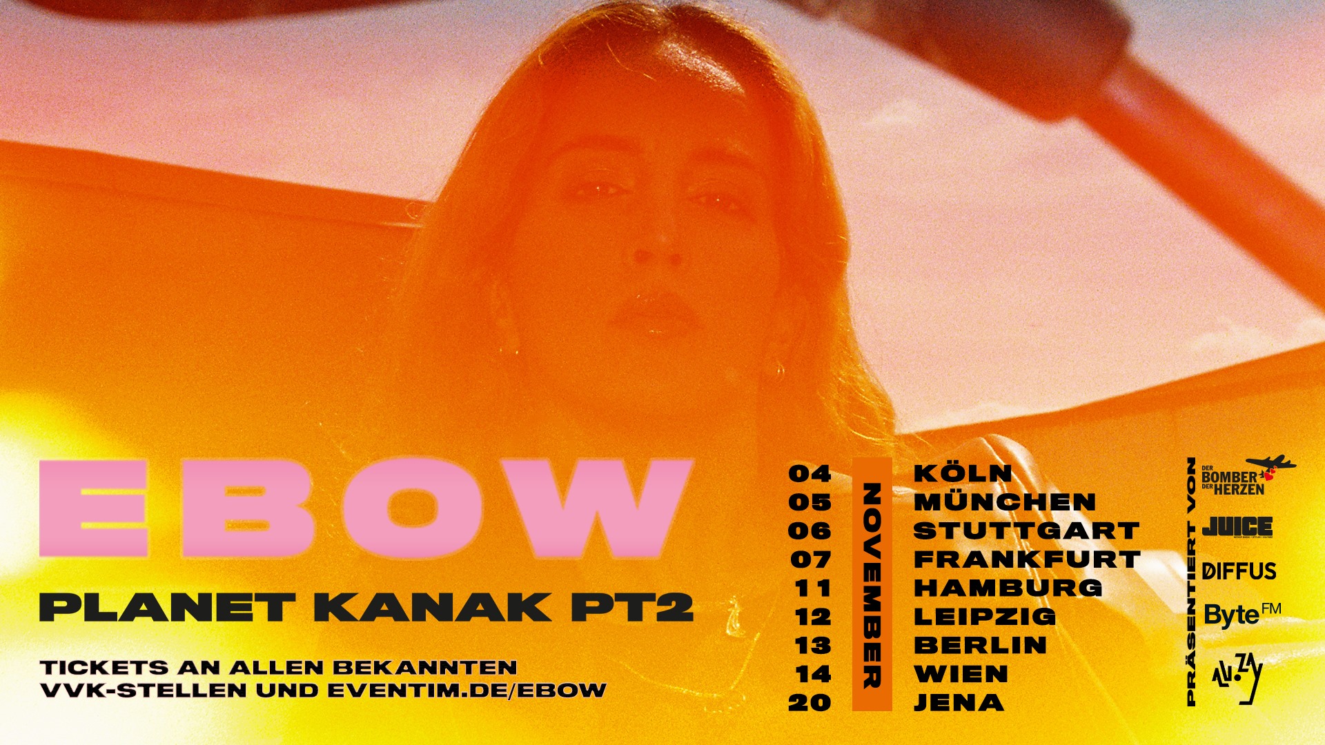 Ebow am 14. November 2020 @ Flex - Café.