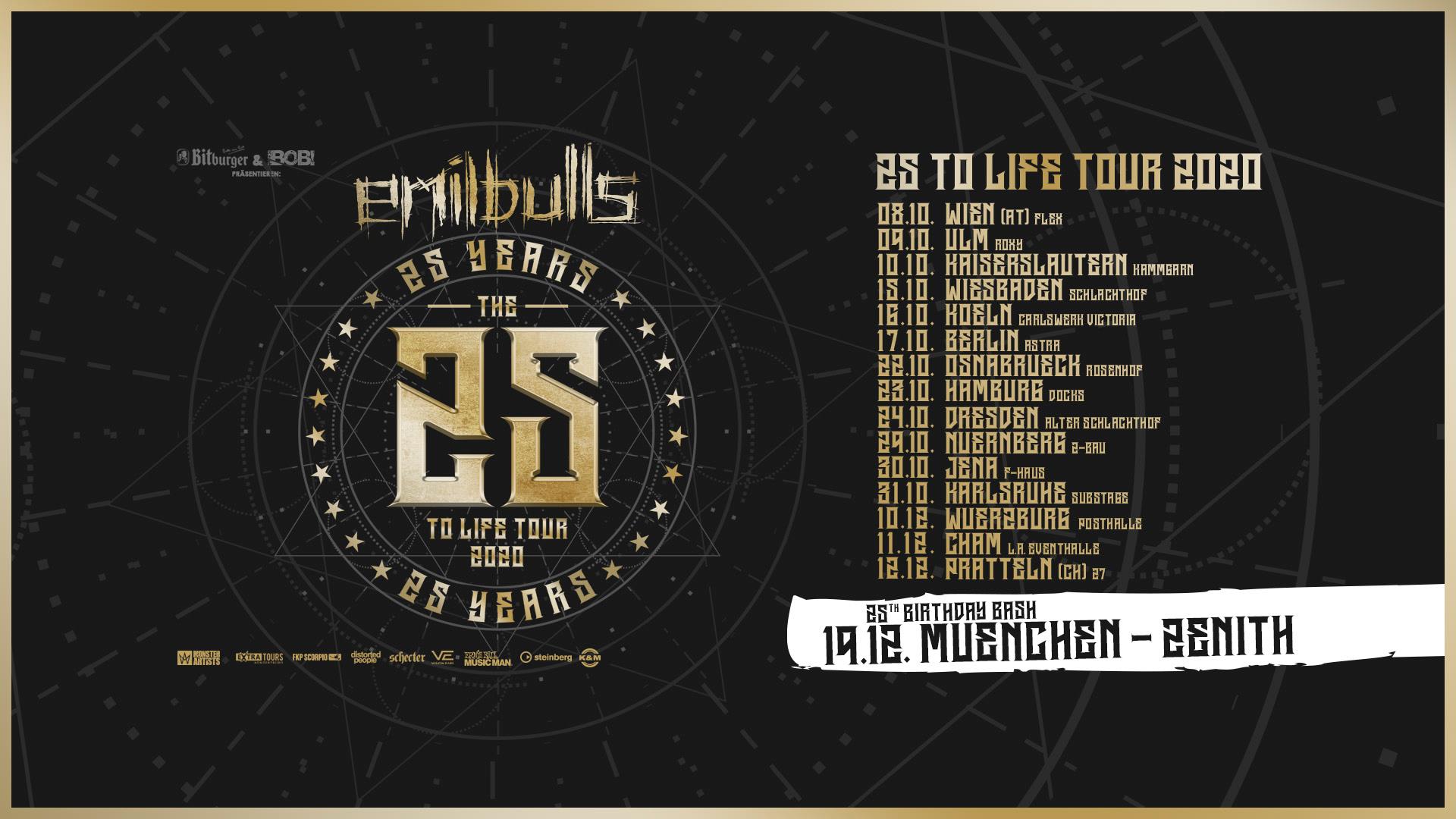 Emil Bulls am 8. October 2020 @ Flex. Emil Bulls am 8. October 2020 @ Flex.