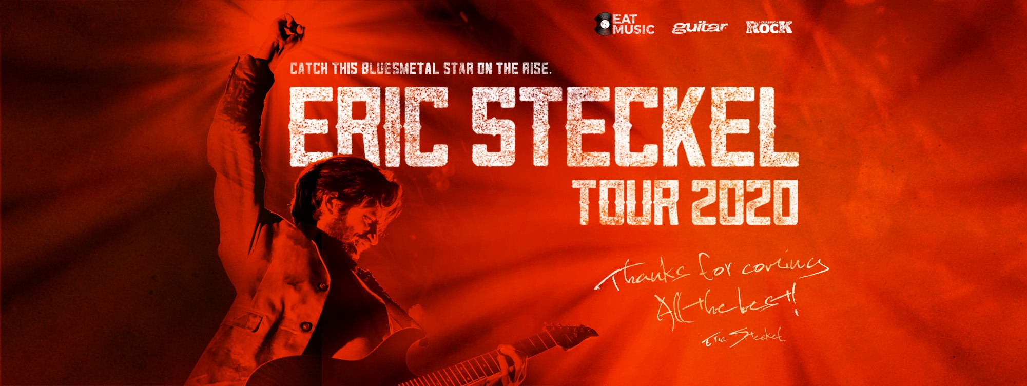 Eric Steckel am 30. March 2020 @ Rockhouse Salzburg - Bar.