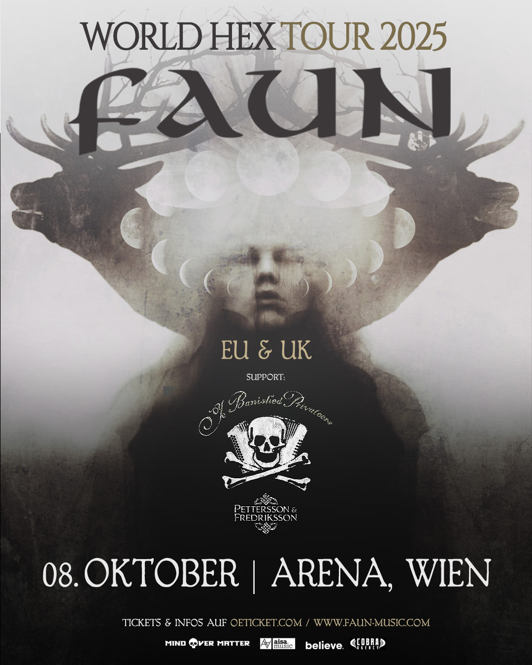 Faun am 8. October 2025 @ Arena Wien. Faun am 8. October 2025 @ Arena Wien.