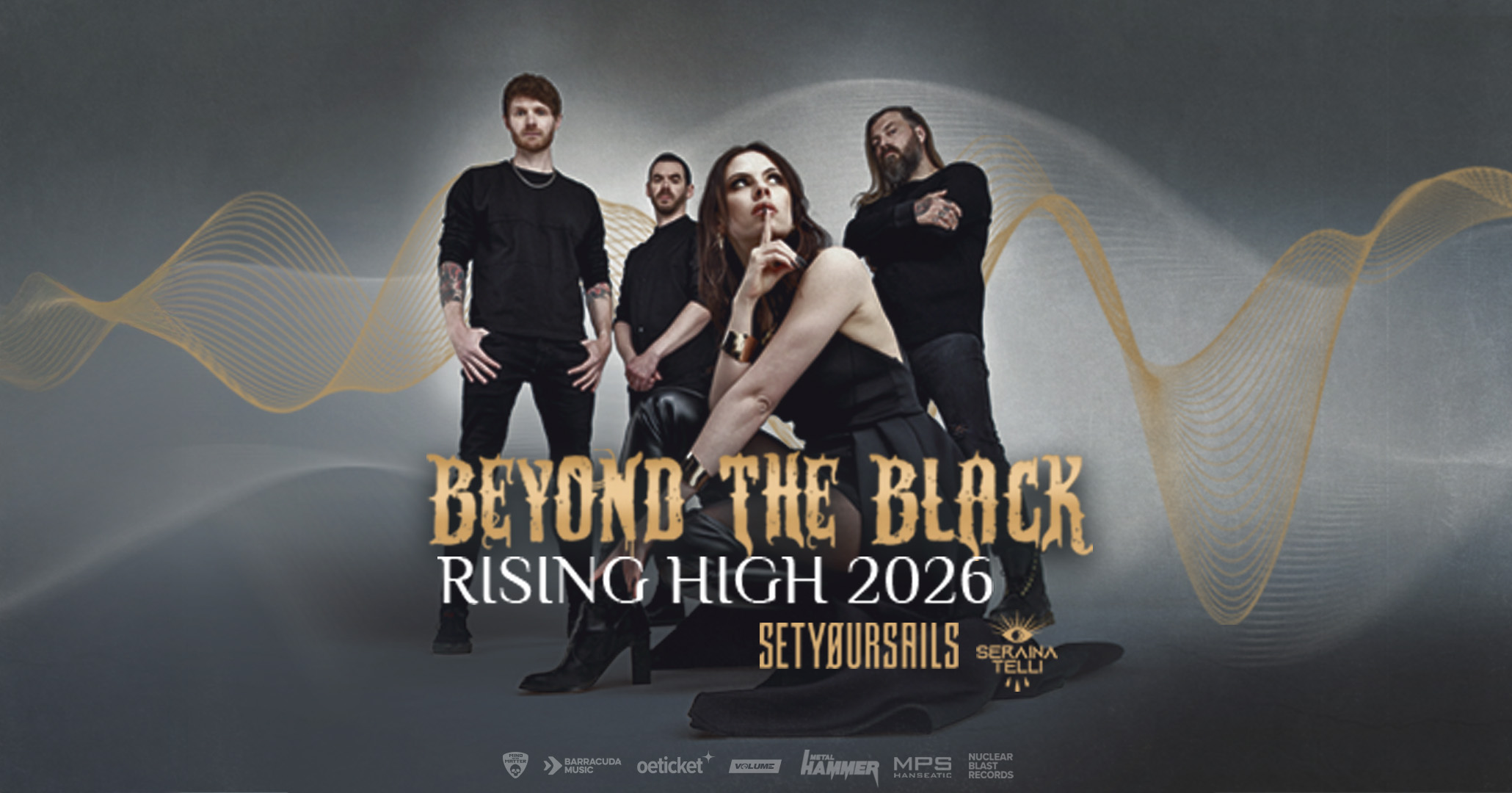 Beyond The Black am 23. January 2026 @ Arena Wien.