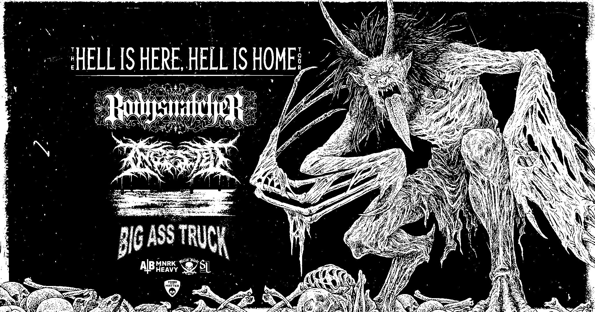 Bodysnatcher am 24. March 2026 @ Szene Wien. Bodysnatcher am 24. March 2026 @ Szene Wien.