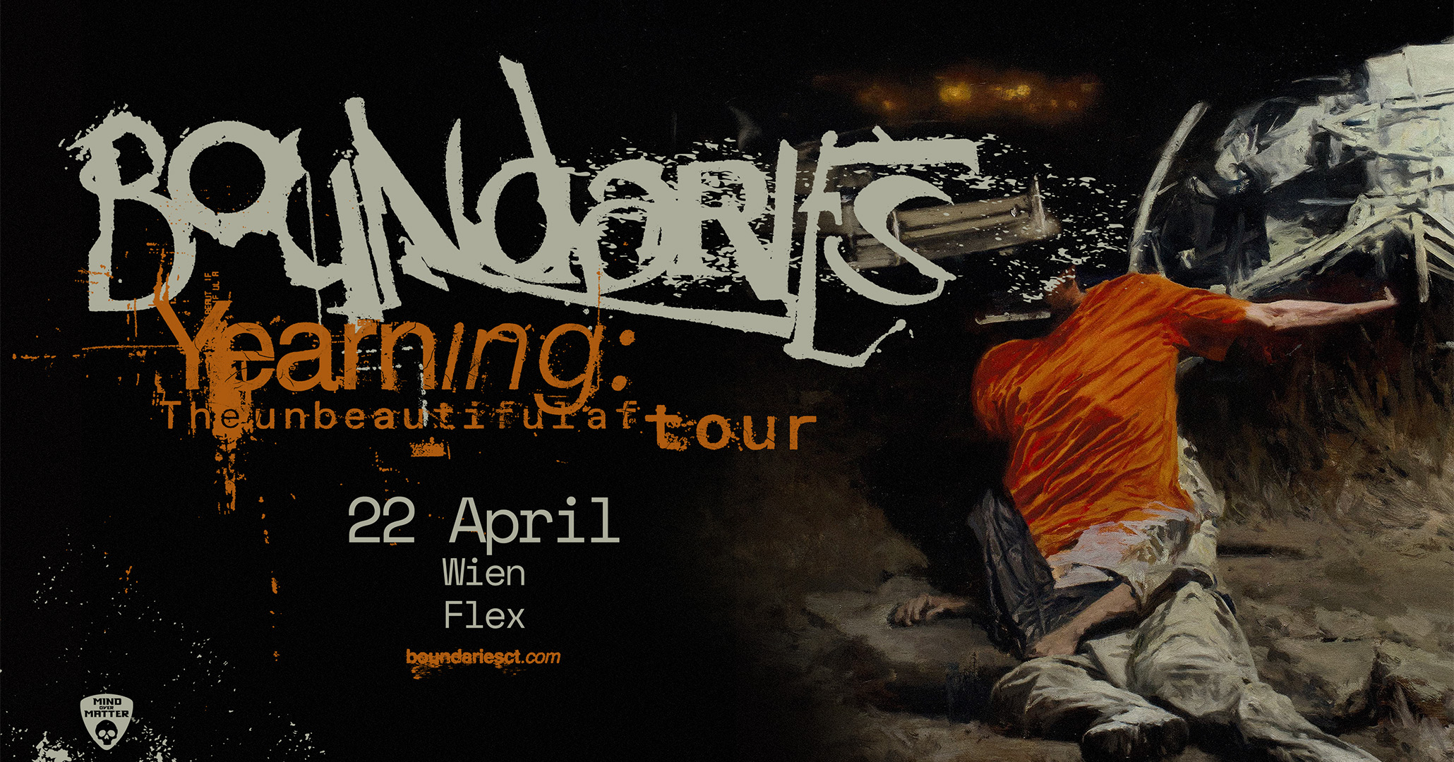 Boundaries am 22. April 2027 @ Flex.