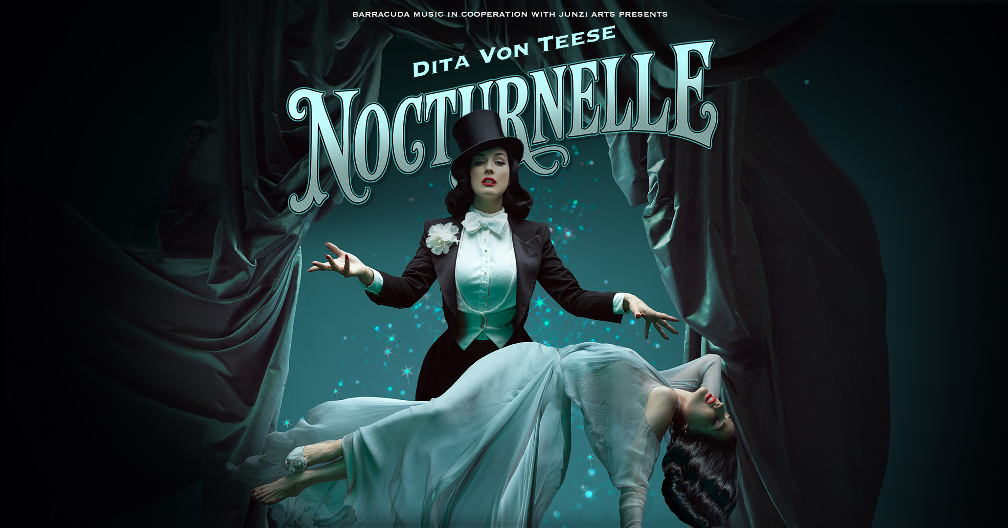 Dita Von Teese am 18. April 2026 @ Wiener Stadthalle. Dita Von Teese am 18. April 2026 @ Wiener Stadthalle.