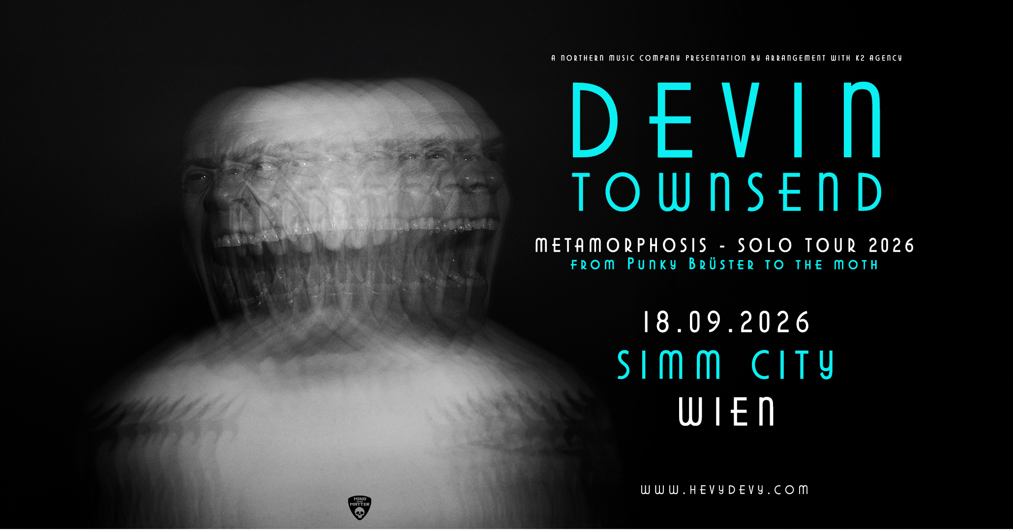 Devin Townsend am 18. September 2026 @ SiMM City.