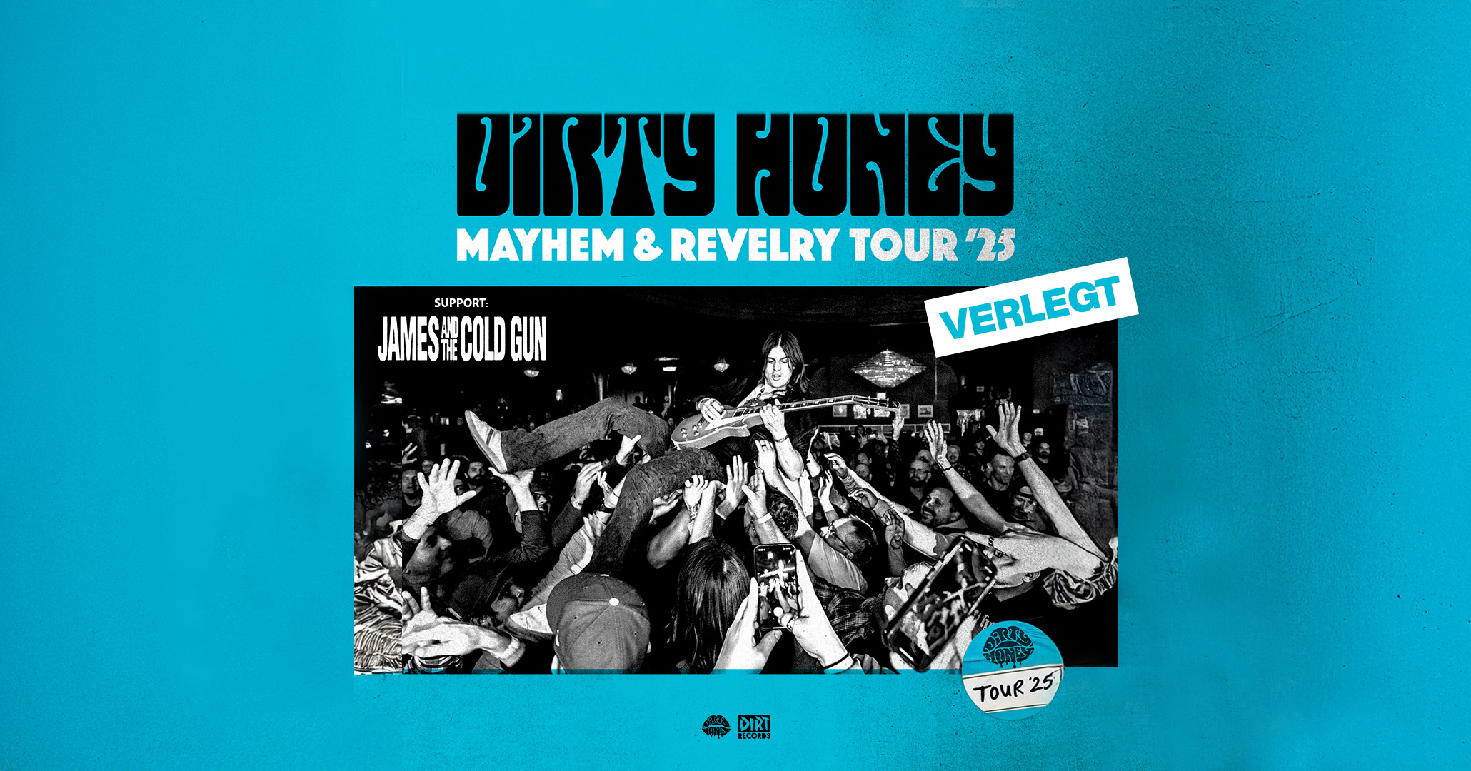 Dirty Honey am 2. July 2025 @ Szene Wien. Dirty Honey am 2. July 2025 @ Szene Wien.