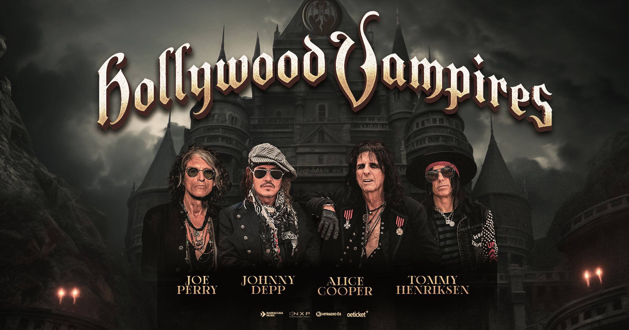 Hollywood Vampires am 5. September 2026 @ VAZ St. Pölten.