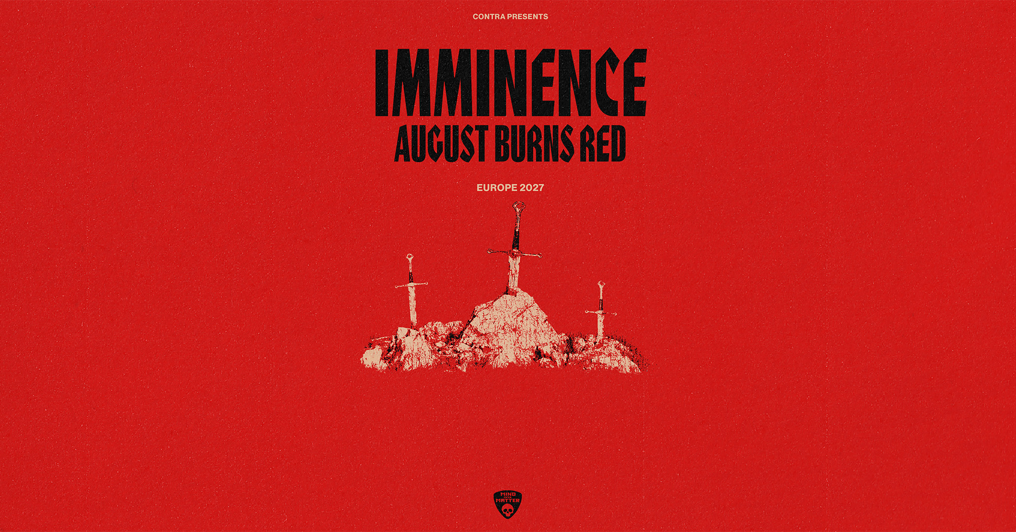 Imminence am 24. January 2027 @ Raiffeisen Halle im Gasometer.