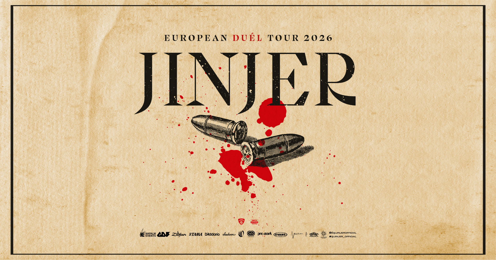 Jinjer am 17. February 2026 @ Raiffeisen Halle im Gasometer. Jinjer am 17. February 2026 @ Raiffeisen Halle im Gasometer.