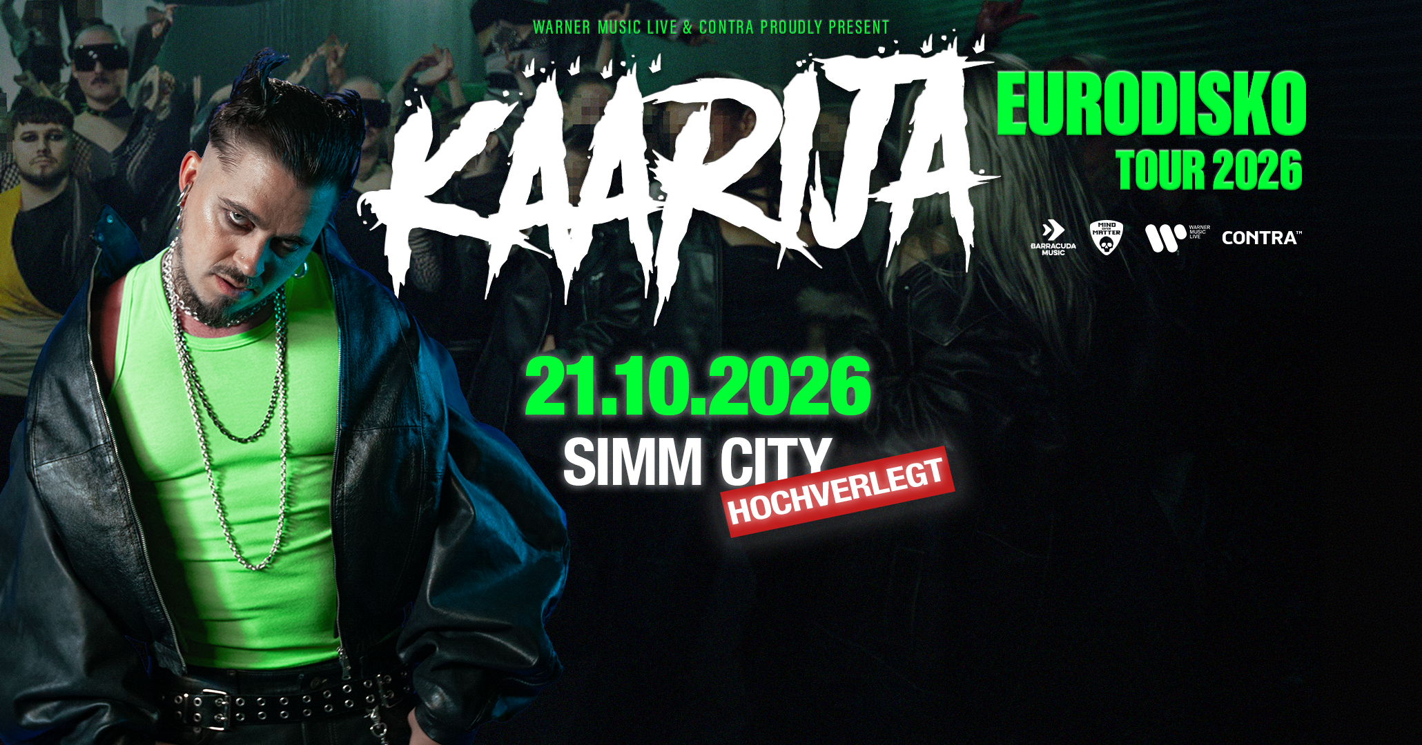 Käärijä am 21. October 2026 @ SiMM City.