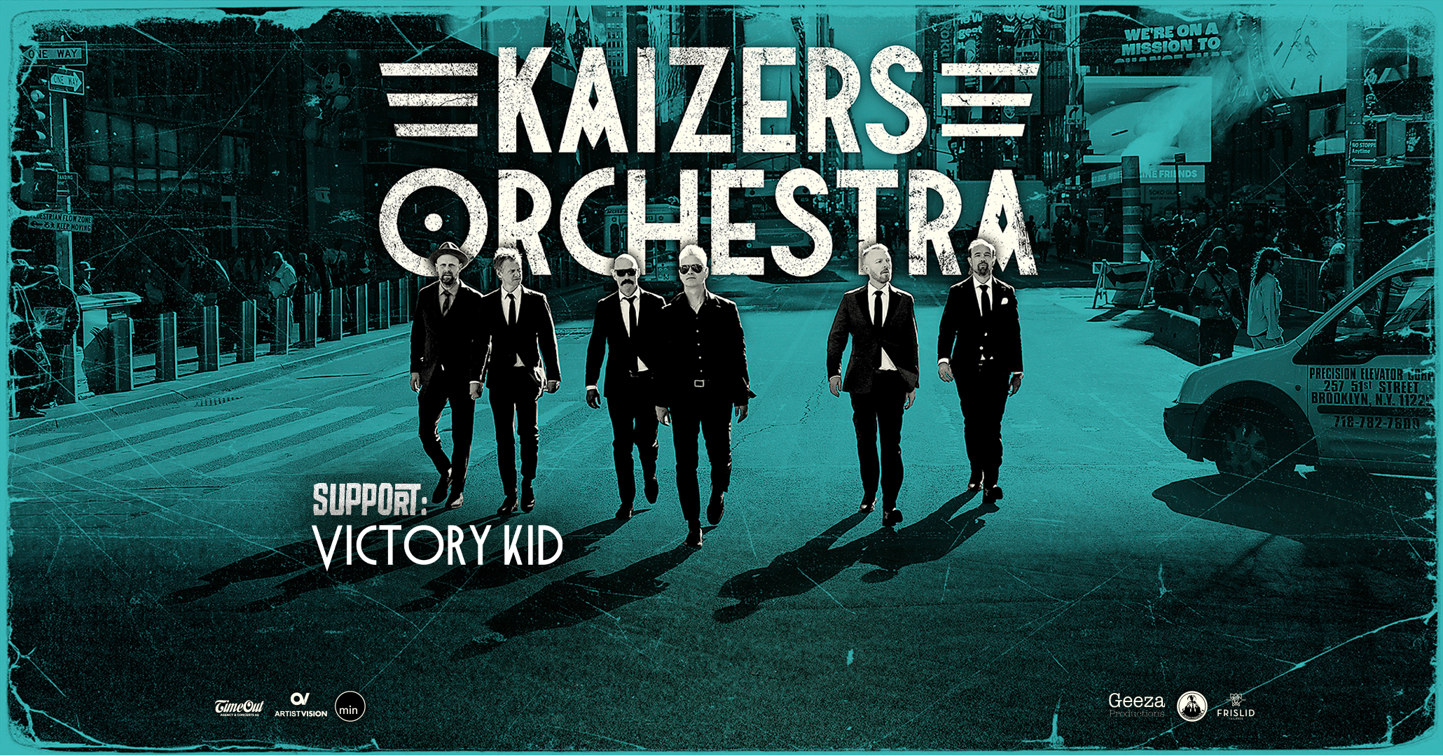 Kaizers Orchestra am 11. October 2026 @ Ottakringer Brauerei.