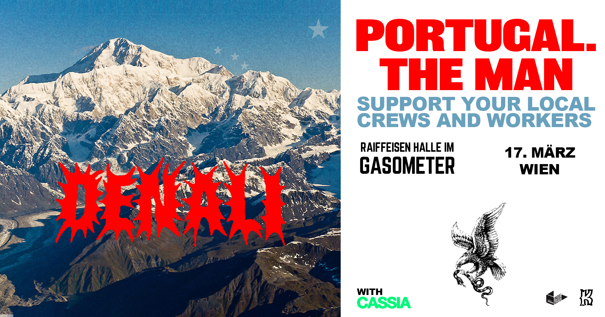 Portugal. The Man am 17. March 2026 @ Raiffeisen Halle im Gasometer.