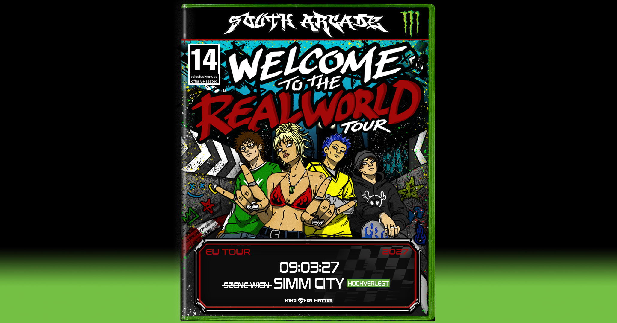 South Arcade am 9. March 2027 @ SiMM City.