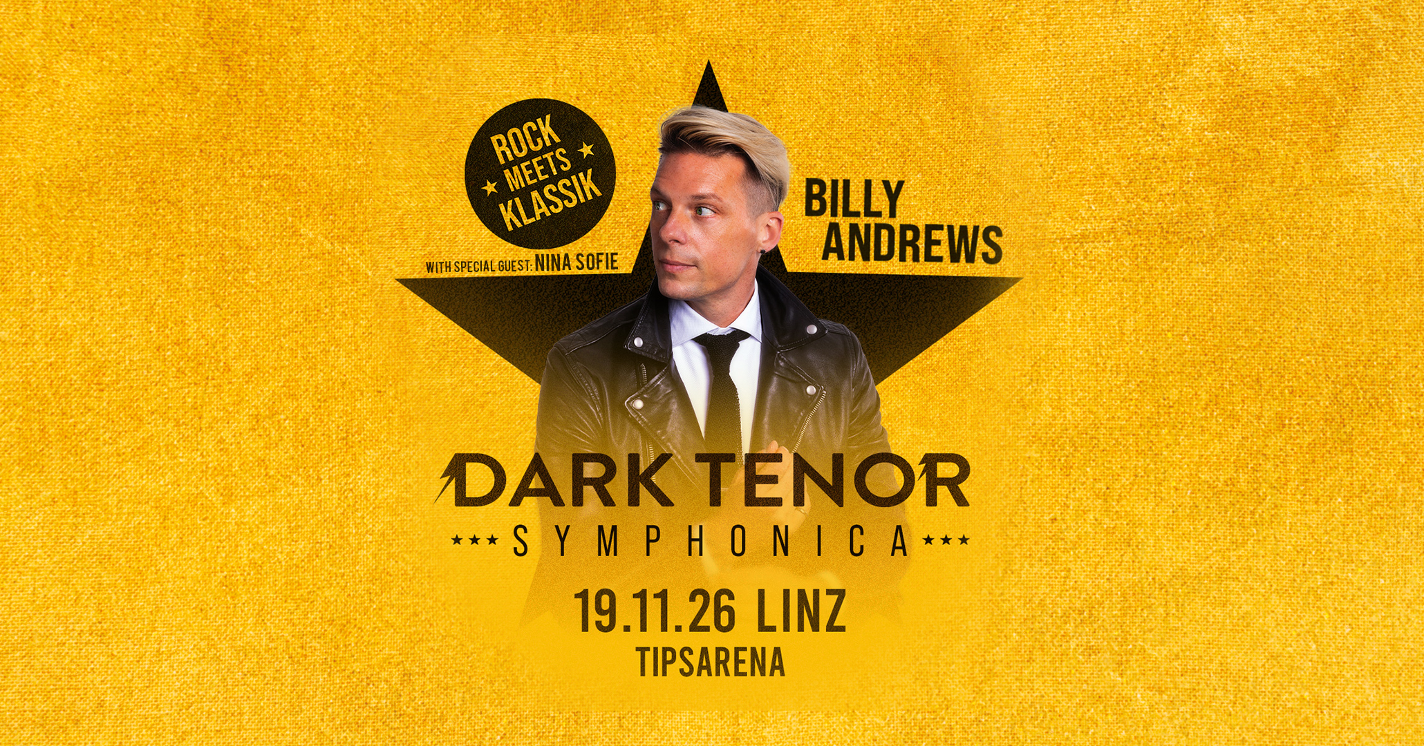The Dark Tenor am 19. November 2026 @ TipsArena Linz.